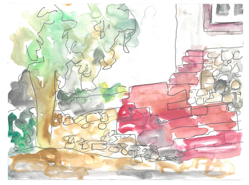 RED STAIRS, HYDRA